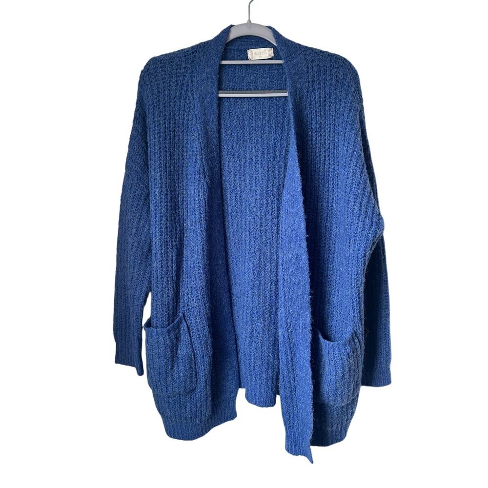 Altar'd State Oversized Blue Cardigan - S/M